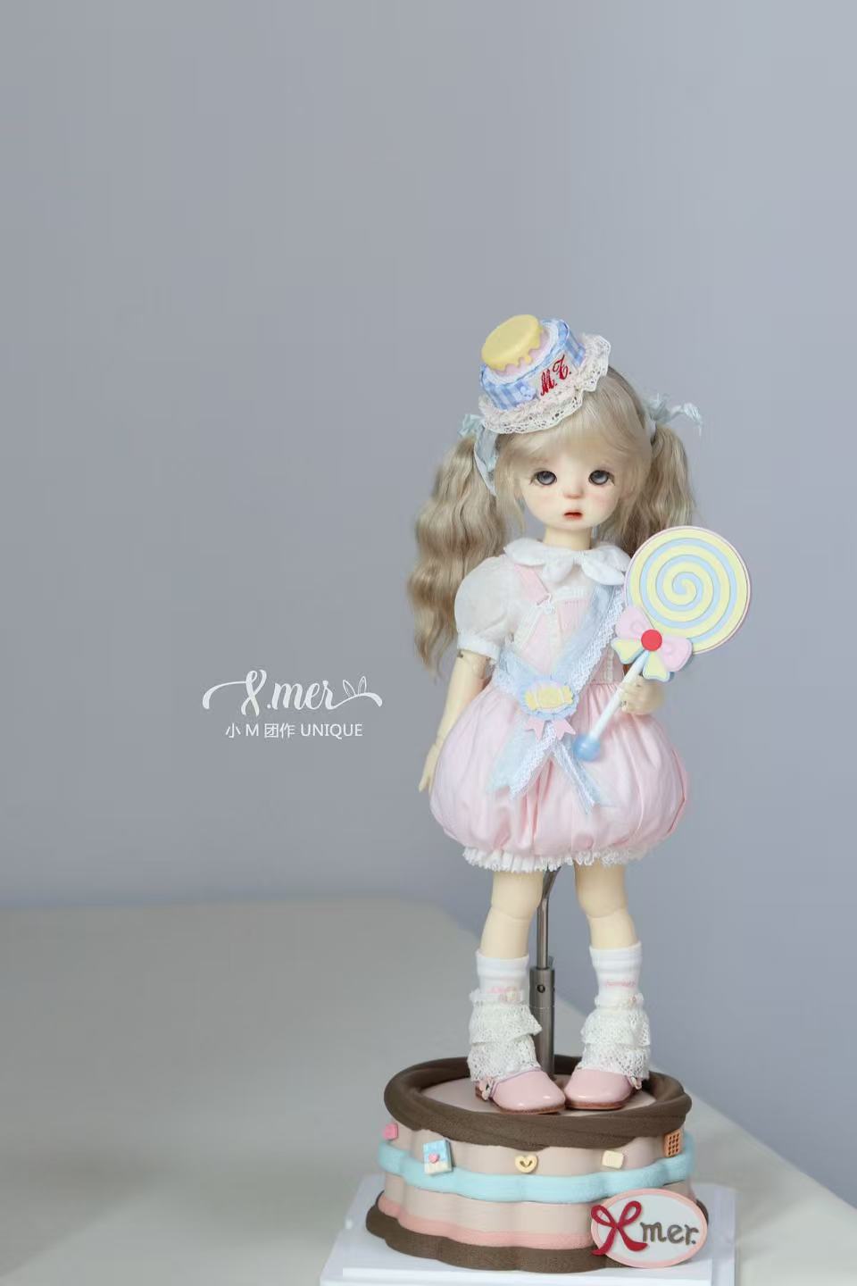 小Mer 1/4 KUMAKO BJD Doll Dress Pattern - Sweet Baby- no seam allowance included