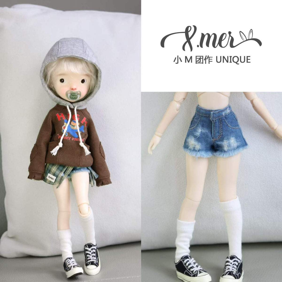 小Mer Azone ob22  Doll Clothes Patterns - LiuBai- no seam allowance included