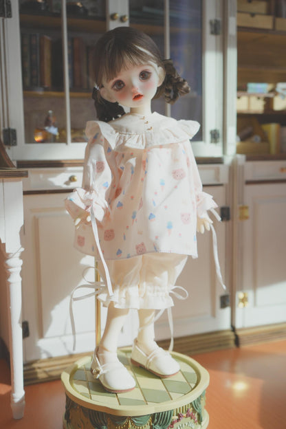 1/6 BJD YOSD clothes vintage doll style