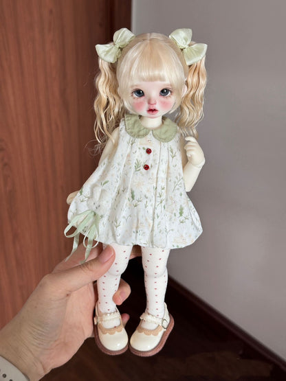 果果 1/6 BJD Doll Dress Pattern - Flower Bubble- seam allowance include