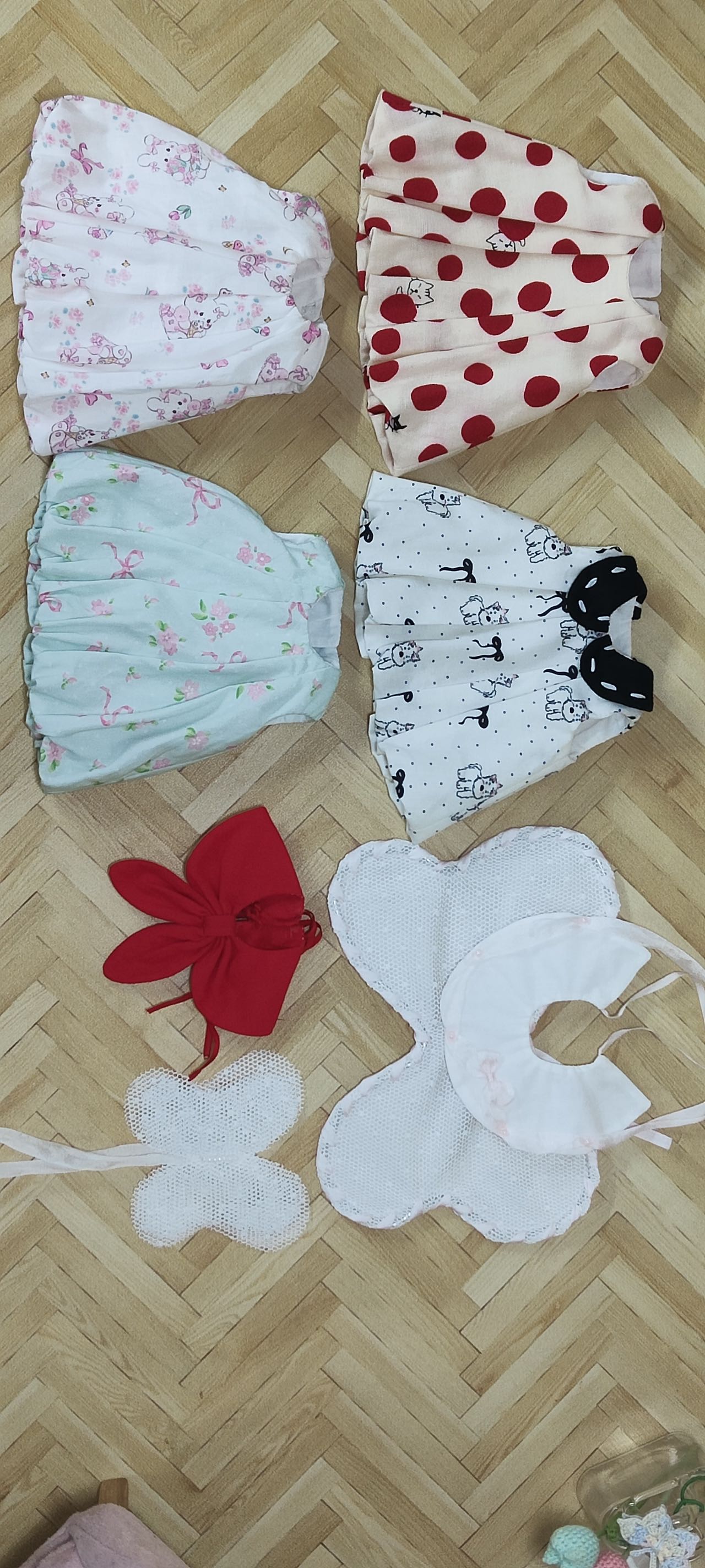 果果 1/6 BJD Doll Dress Pattern - Flower Bubble- seam allowance include