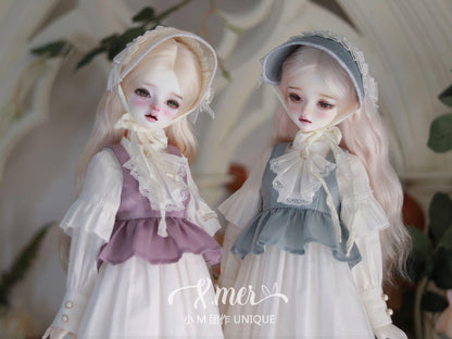 小Mer BJD 1/4 BJD DOLL Patterns -Under the moon-no seam allowance included
