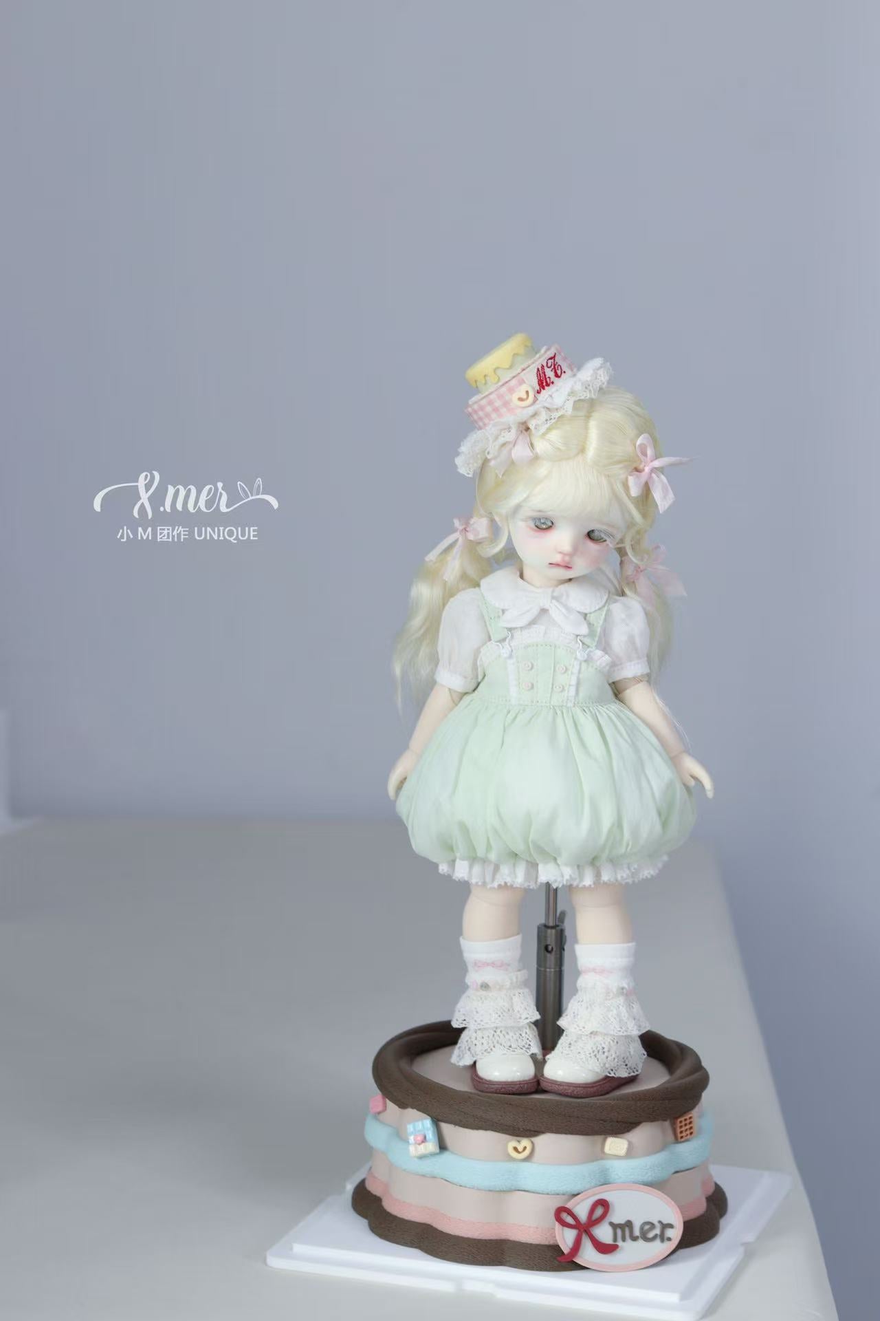 Patrones de ropa para muñecas BJD 1/4 BJD Sleepy Rain (Nota: tutorial de 2 horas de duración, no para principiantes) -Peaches-sin margen de costura incluido