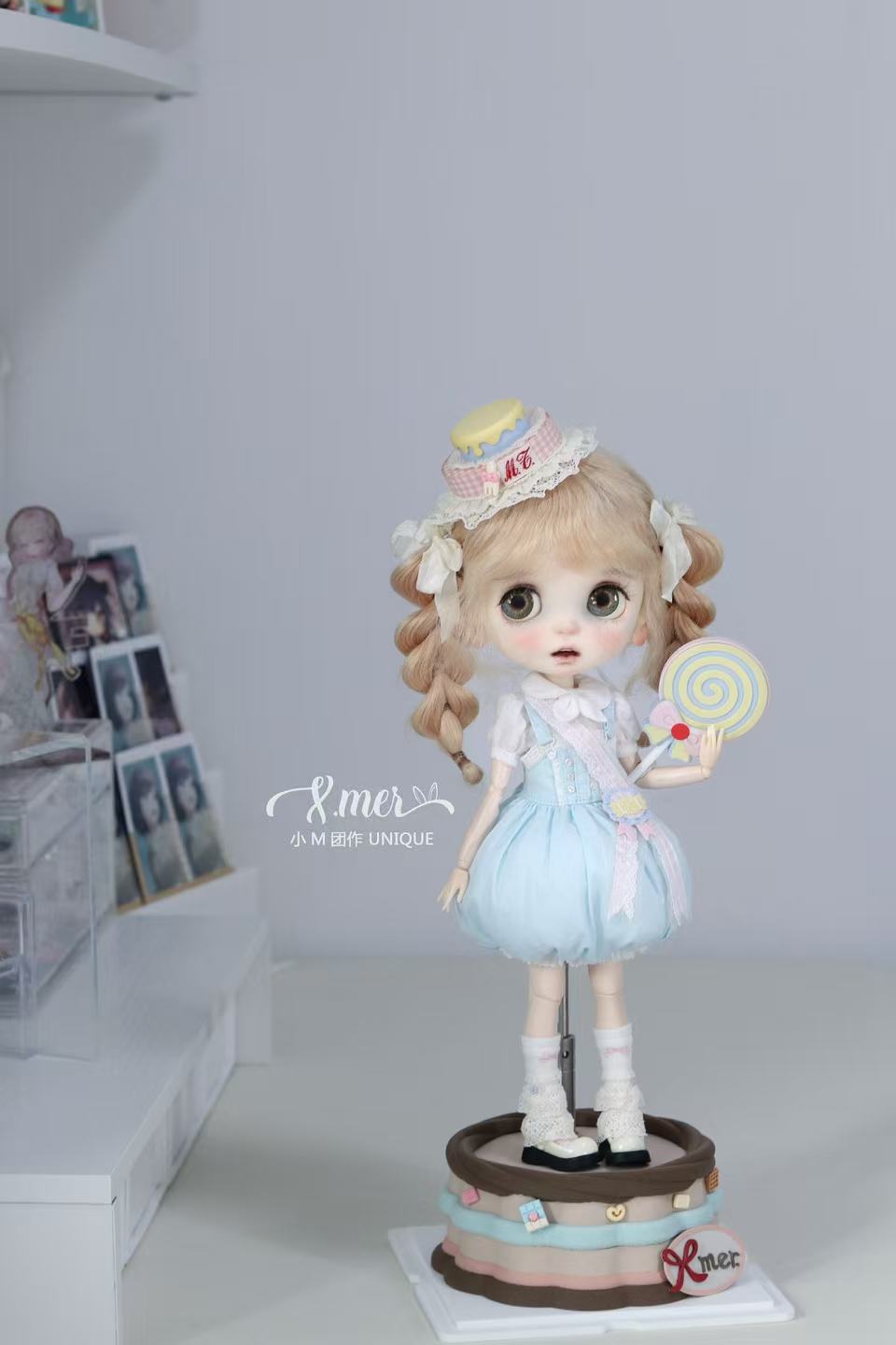 小Mer 1/4 KUMAKO BJD Doll Dress Pattern - Sweet Baby- no seam allowance included