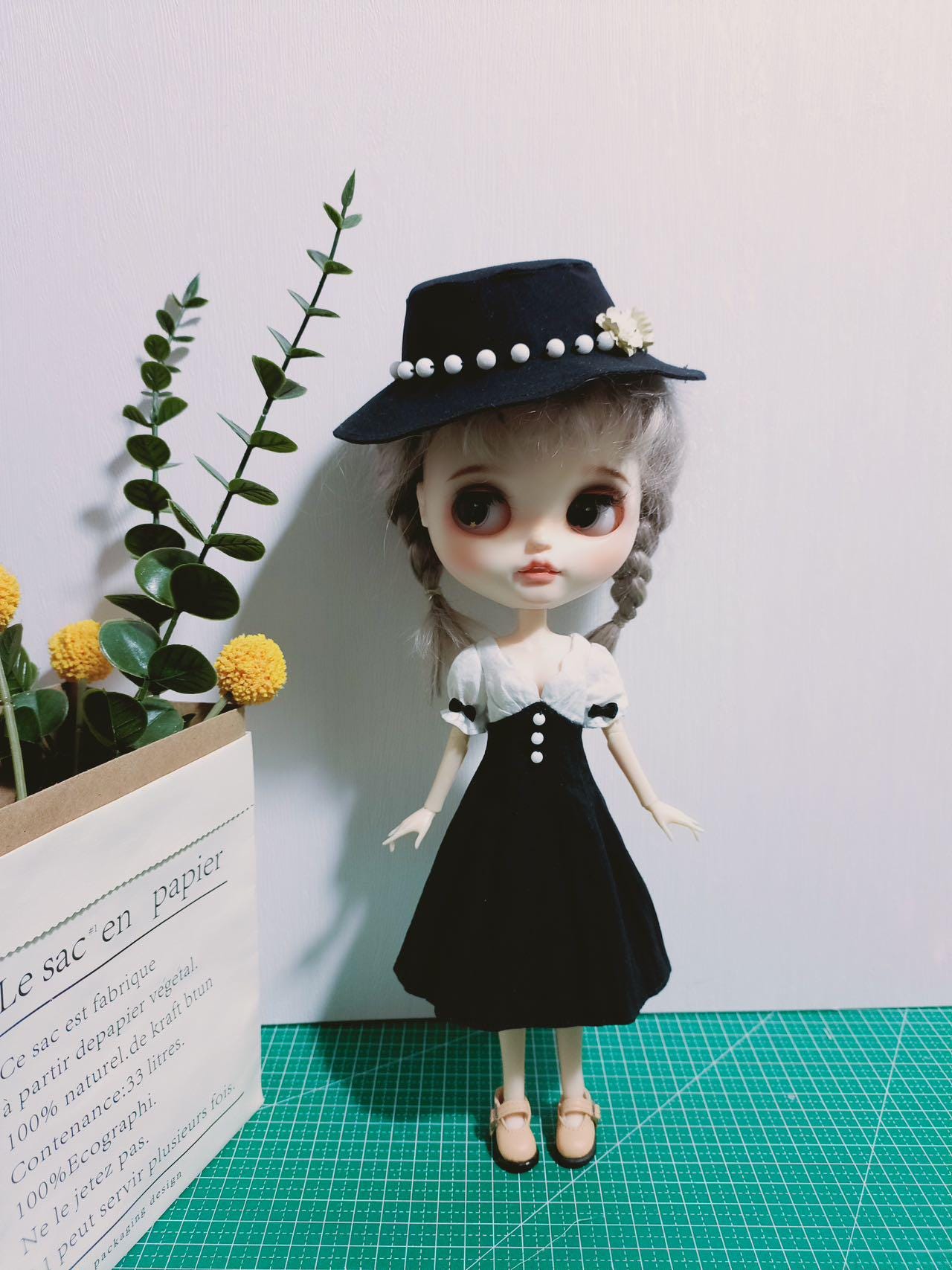 阿彩 1/4 BJD Doll Dress Pattern - Pearl-inclue 5mm seam allowance