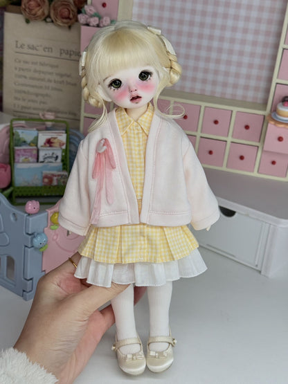 果果 1/6 BJD Doll Dress Pattern - 25NO.5 with back bag - no seam allowance