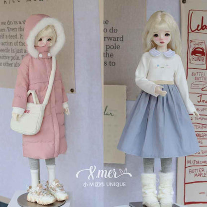 小Mer BJD 1/4 BJD DOLL Patterns -Little Cloud-no seam allowance included
