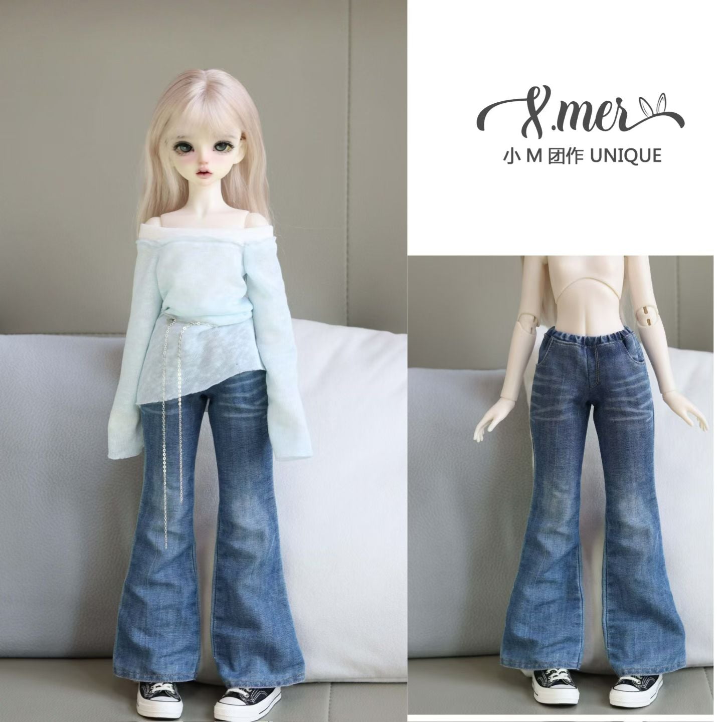 Patrones de ropa para muñecas Blythe - Pequeña enfermera (sin margen de costura incluido)