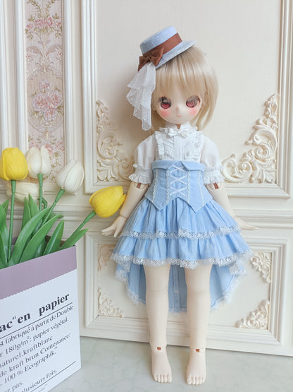 阿彩 1/4 BJD ドール用ドレスパターン - マジシャン - 5mm の縫い代を含む