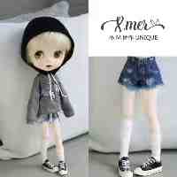 小Mer BJD 1/6 BJD DOLL Clothes Dress Patterns -LiuBai-no seam allowance included