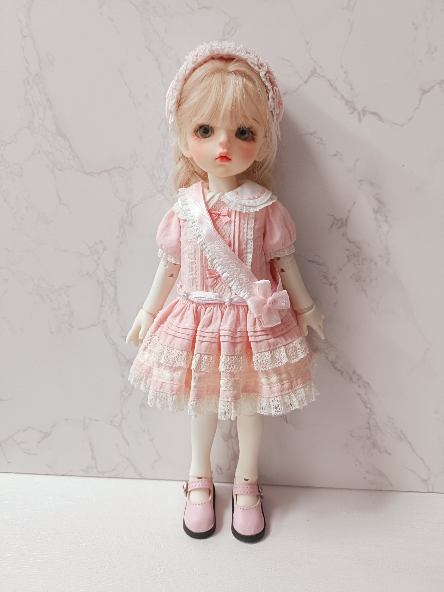 阿彩 1/4 KUMAKO BJD ドール用ドレスパターン - マジシャン - 5mm の縫い代を含む