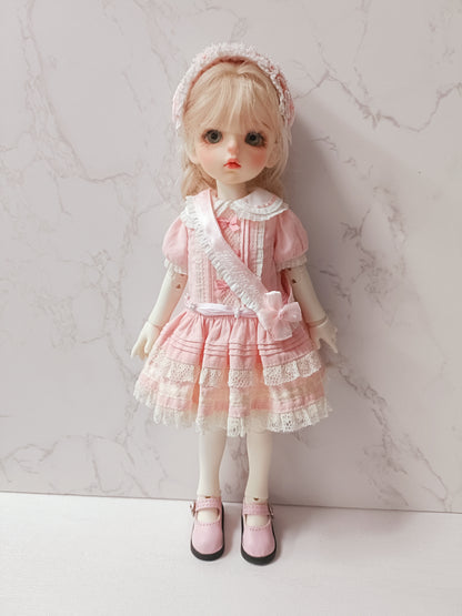 阿彩 1/4 KUMAKO BJD ドール用ドレスパターン - マジシャン - 5mm の縫い代を含む