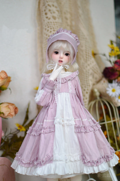 果果 1/6 BJD Doll Dress Pattern - 2303- seam allowance include (