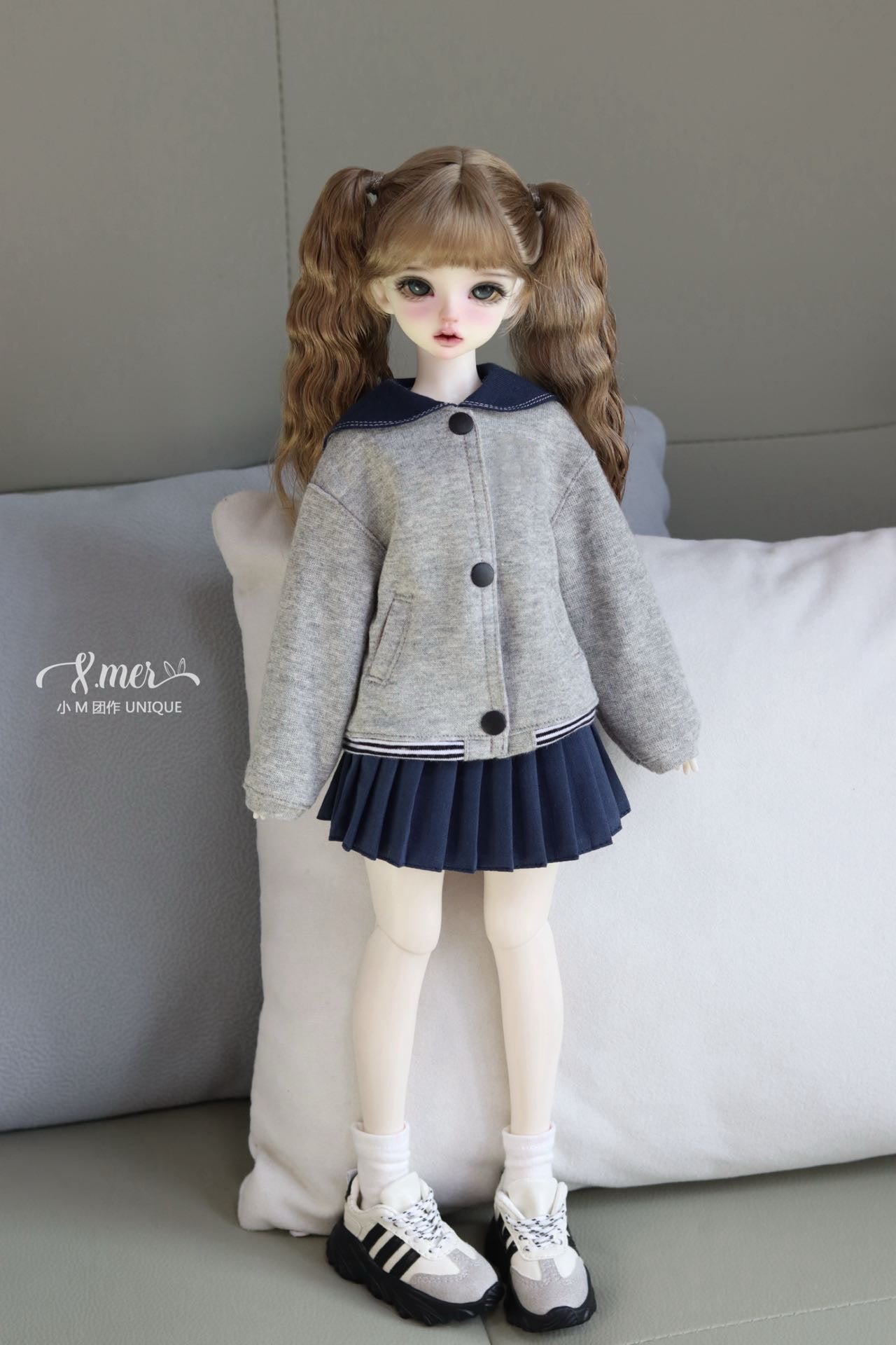 小Mer BJD 1/6 BJD DOLL Clothes Dress Patterns -YEZI-no seam allowance included