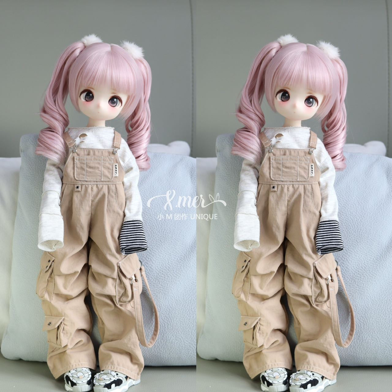 小Mer BJD 1/6 BJD DOLL 服 ドレス パターン - クッキー - 縫い代は含まれていません
