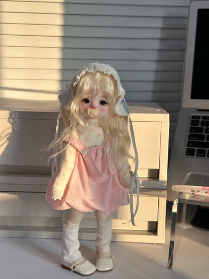 果果 1/6 BJD Doll Dress Pattern - soft lamb- seam allowance include