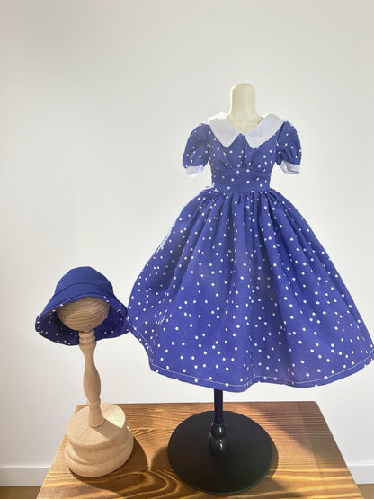 阿彩 1/4 BJD Doll Dress Pattern -French 60s -include 5mm seam allowance