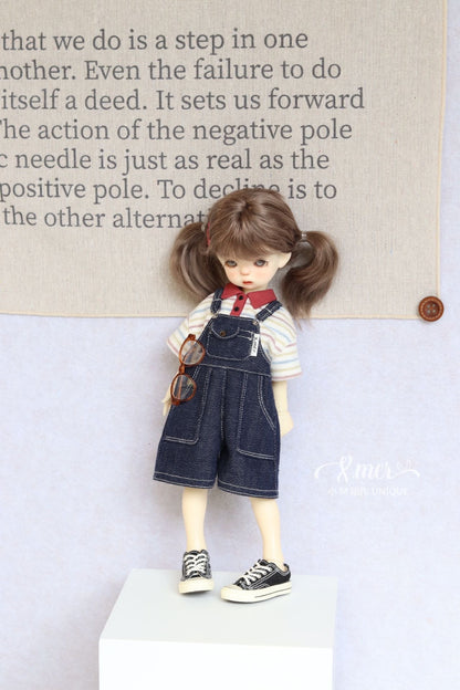 Patrones de ropa y vestidos para muñecas BJD 1/6 BJD - Cheese (6 piezas) - Sin margen de costura incluido