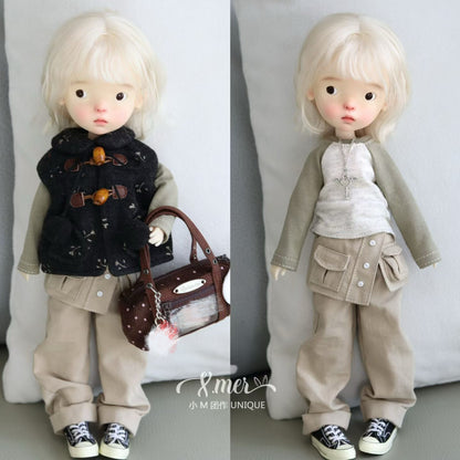 小Mer BJD 1/4 BJD DOLL Clothes Patterns -Half Sugar- no seam allowance included