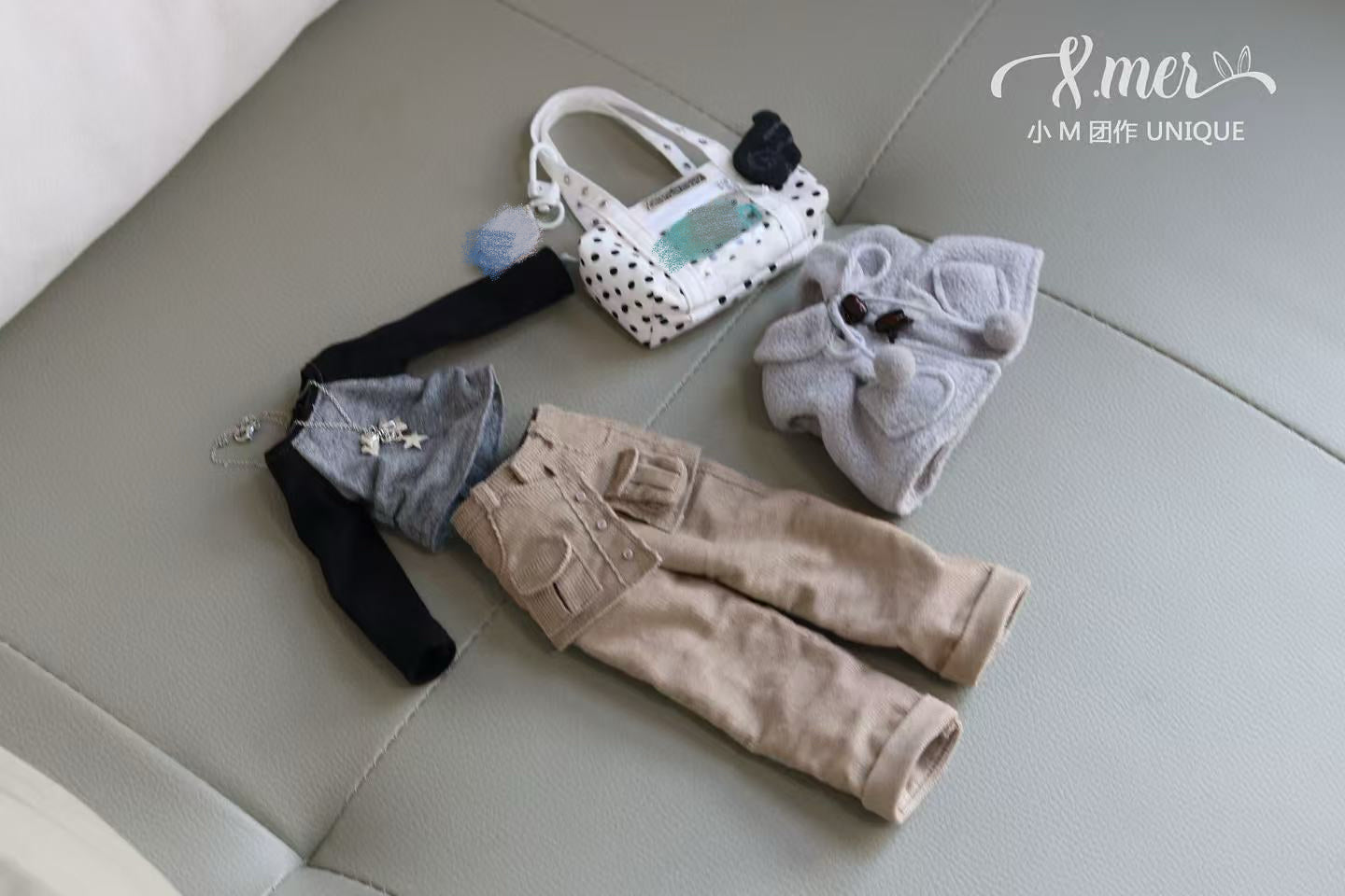 小Mer BJD 1/6 BJD DOLL Clothes Dress Patterns -Half Sugar-no seam allowance included