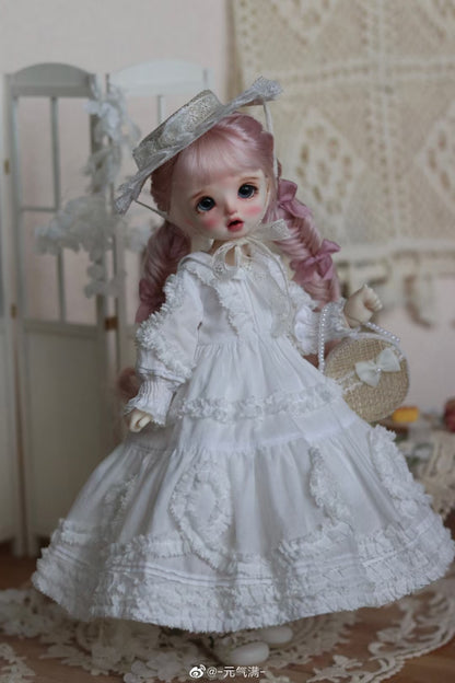 果果 1/6 BJD Doll Dress Pattern - Early Summer- seam allowance include