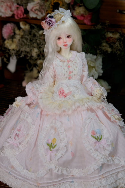 果果 1/6 BJD Doll Dress Pattern - Early Summer- seam allowance include