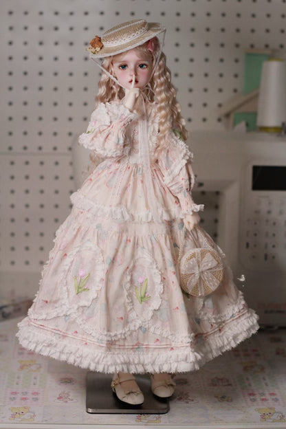 果果 1/6 BJD Doll Dress Pattern - Early Summer- seam allowance include