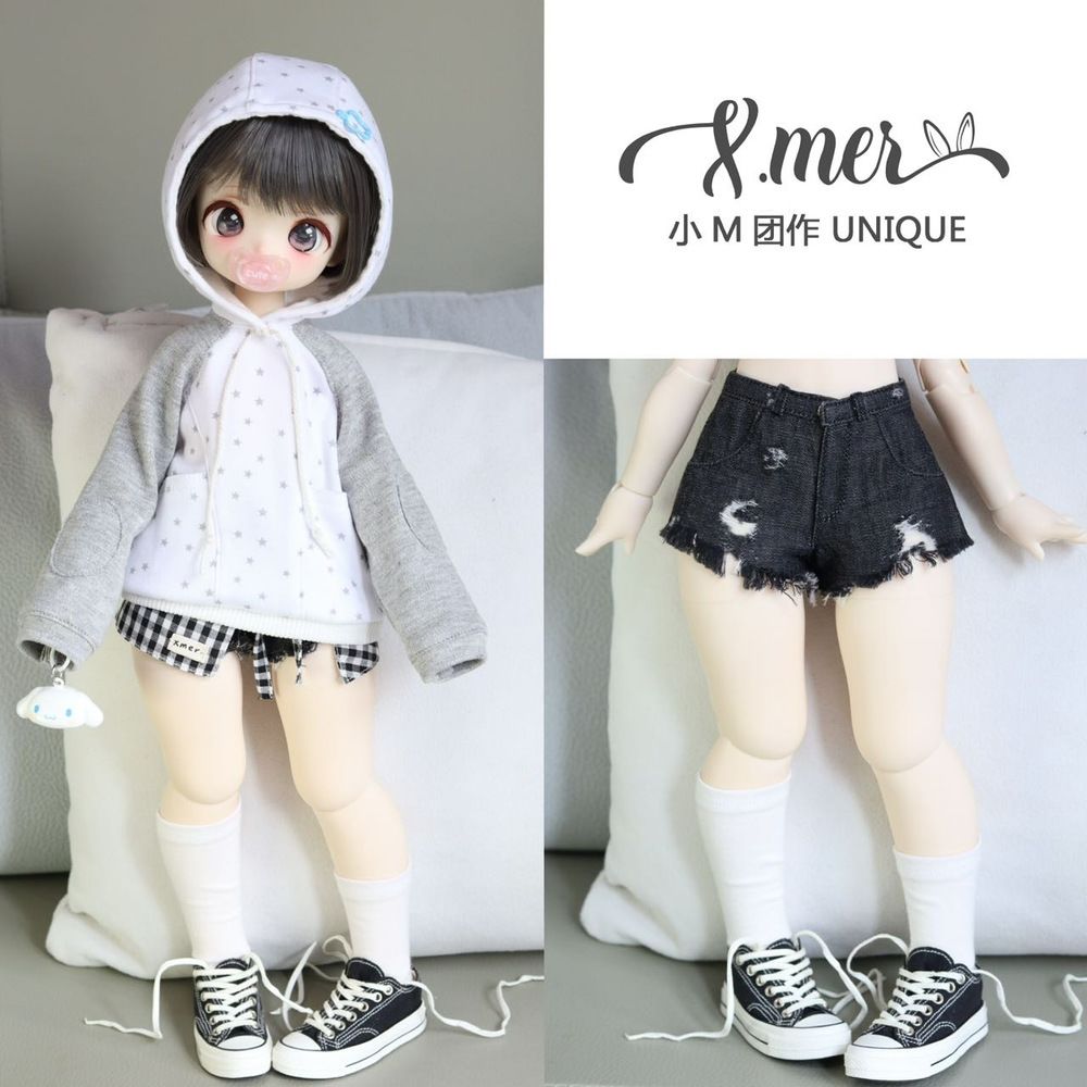 小Mer BJD 1/6 BJD DOLL Clothes Dress Patterns -LiuBai-no seam allowance included