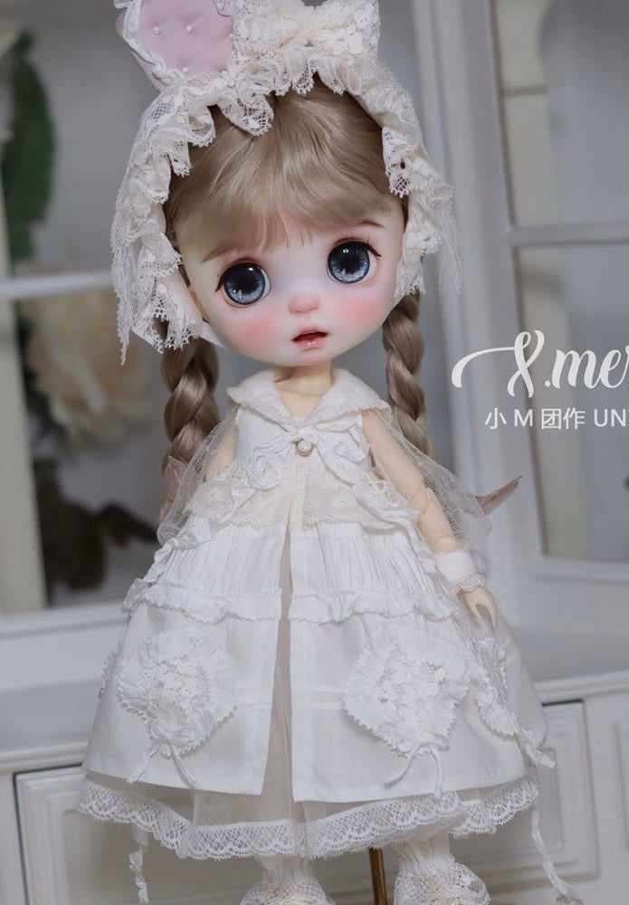 Patrones de ropa para muñecas BJD 1/4 BJD Sleepy Rain (Nota: tutorial de 2 horas de duración, no para principiantes) -Peaches-sin margen de costura incluido