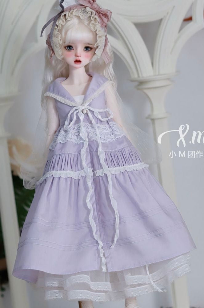 小Mer 1/4 KUMAKO BJD Doll Dress Pattern - Pillow-no seam allowance included