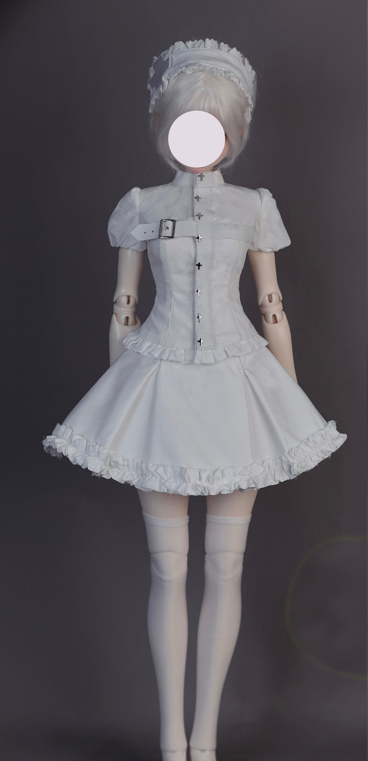阿吉 BJD 1/4 BJD DOLL Patterns BingGuHua Ver.B-  seam allowance included-check doll size first, large 1/4 doll