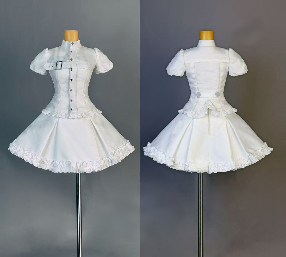 阿吉 BJD 1/4 BJD DOLL Patterns BingGuHua Ver.A + Ver.B-  seam allowance included-check doll size first, large 1/4 doll