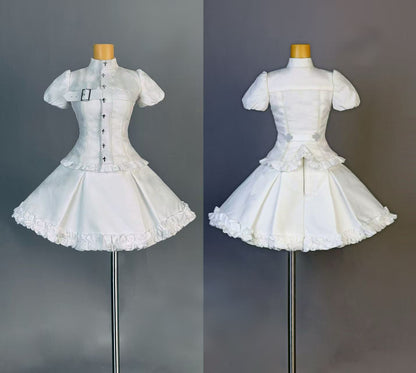阿吉 BJD 1/4 BJD DOLL Patterns BingGuHua Ver.A + Ver.B-  seam allowance included-check doll size first, large 1/4 doll