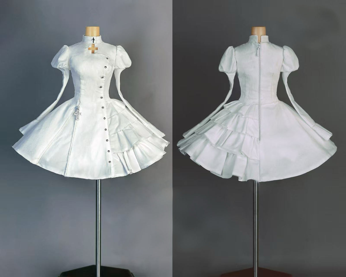 阿吉 BJD 1/4 BJD DOLL Patterns BingGuHua Ver.A + Ver.B-  seam allowance included-check doll size first, large 1/4 doll