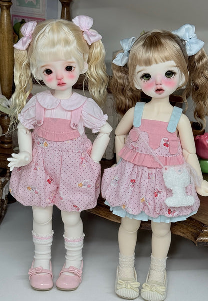 果果 1/4 KUMAKO BJD Doll Dress Pattern - Cupcake Bloomers