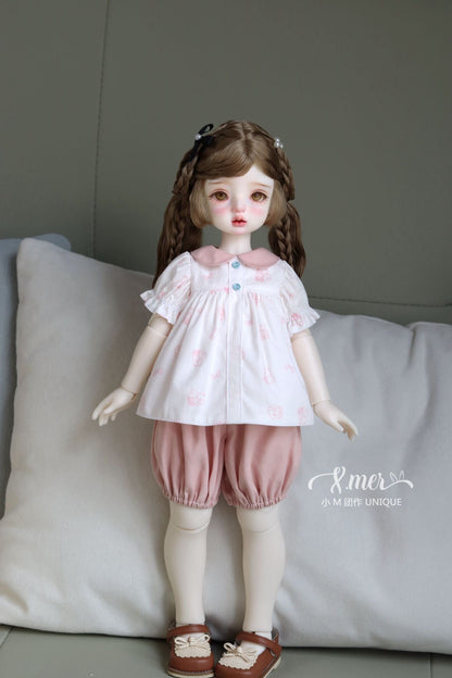 Patrones de ropa y vestidos para muñecas BJD 1/6 de 小Mer - Galletas - Sin margen de costura incluido