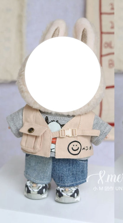 Fantasy Monster Doll 15.5–17cm Envelope Outfit Pattern – PDF + Video Tutorial | Macaron Style