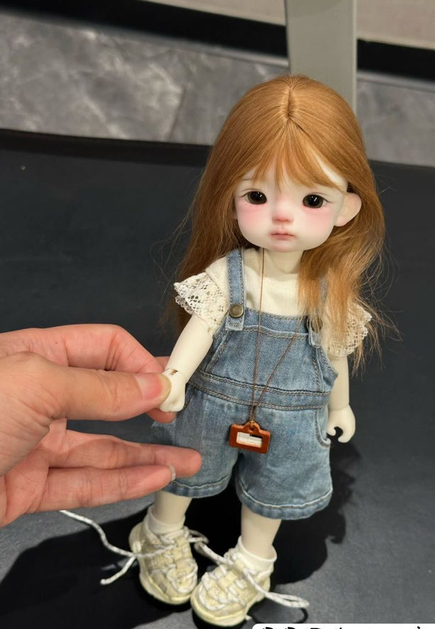 Patrón de vestido para muñeca BJD escala 1/6 - 25NO.5 con bolsa trasera - sin margen de costura