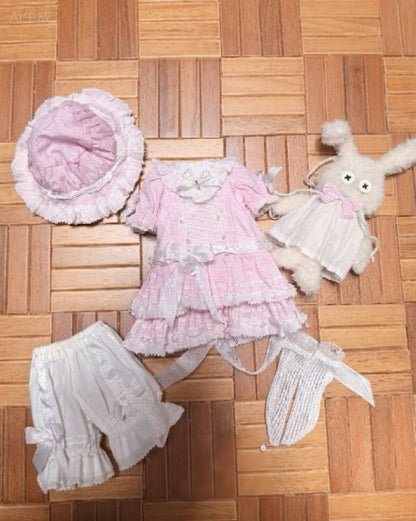 果果 1/6 BJD Doll Dress Pattern - FUGU  seam allowance include