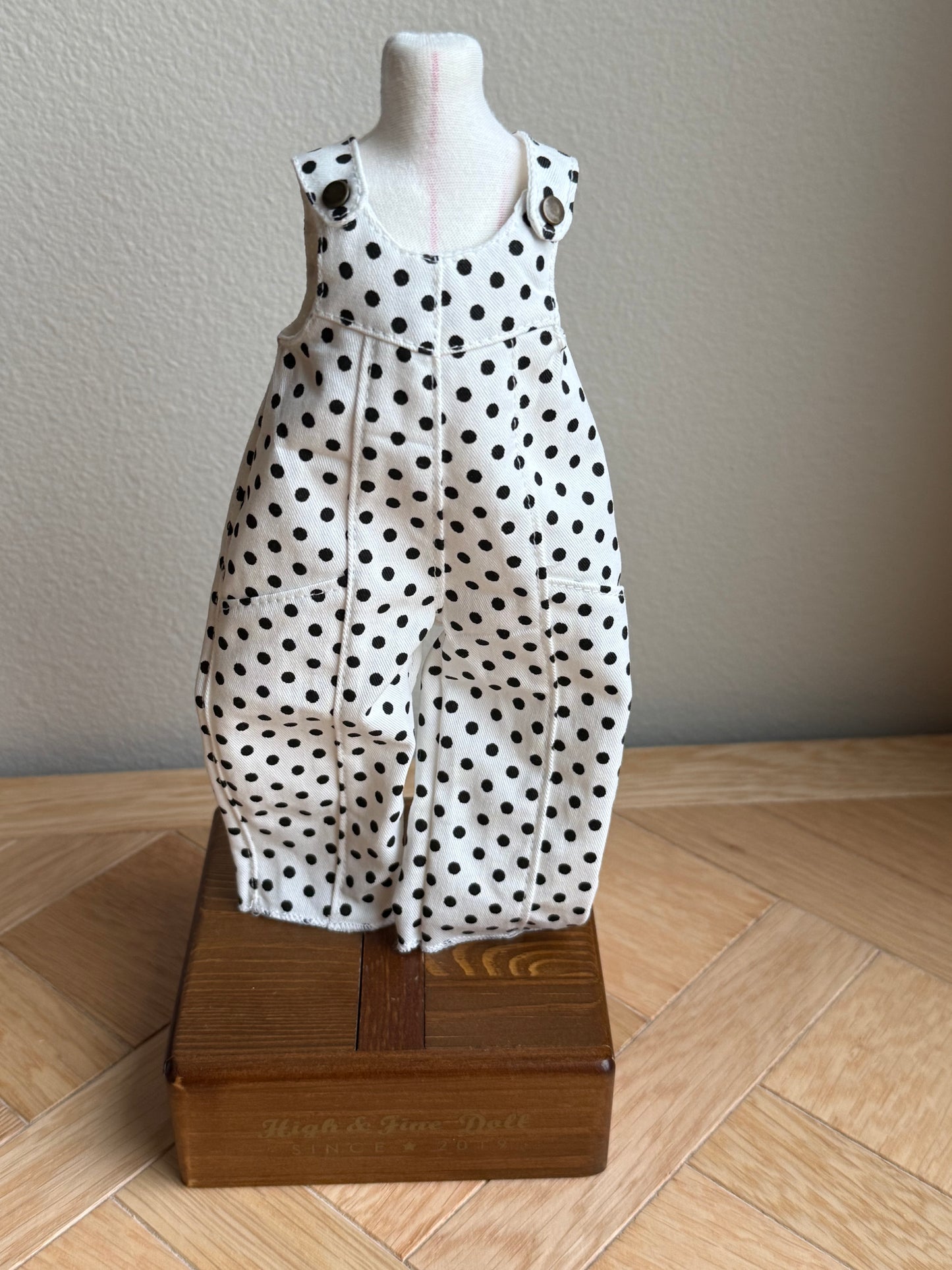 Overalls for YoSD BJD Dolls | Handmade 1/6 Scale Doll Clothing