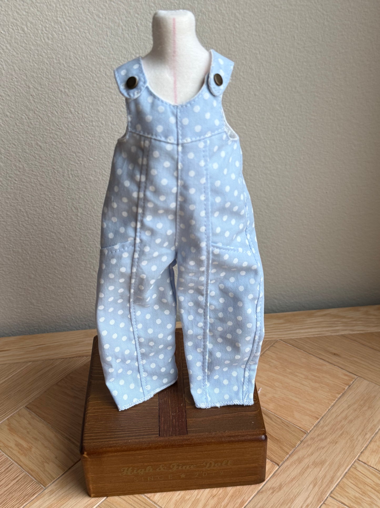 Overalls for YoSD BJD Dolls | Handmade 1/6 Scale Doll Clothing
