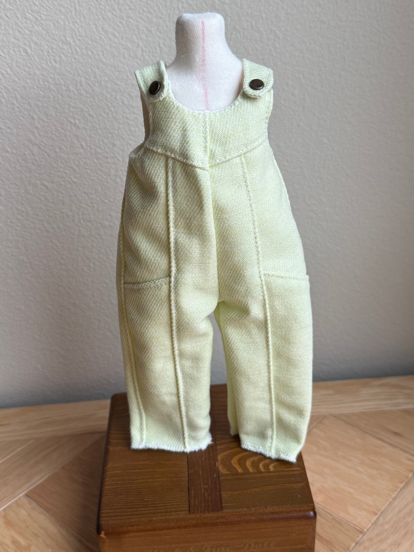 Overalls for YoSD BJD Dolls | Handmade 1/6 Scale Doll Clothing