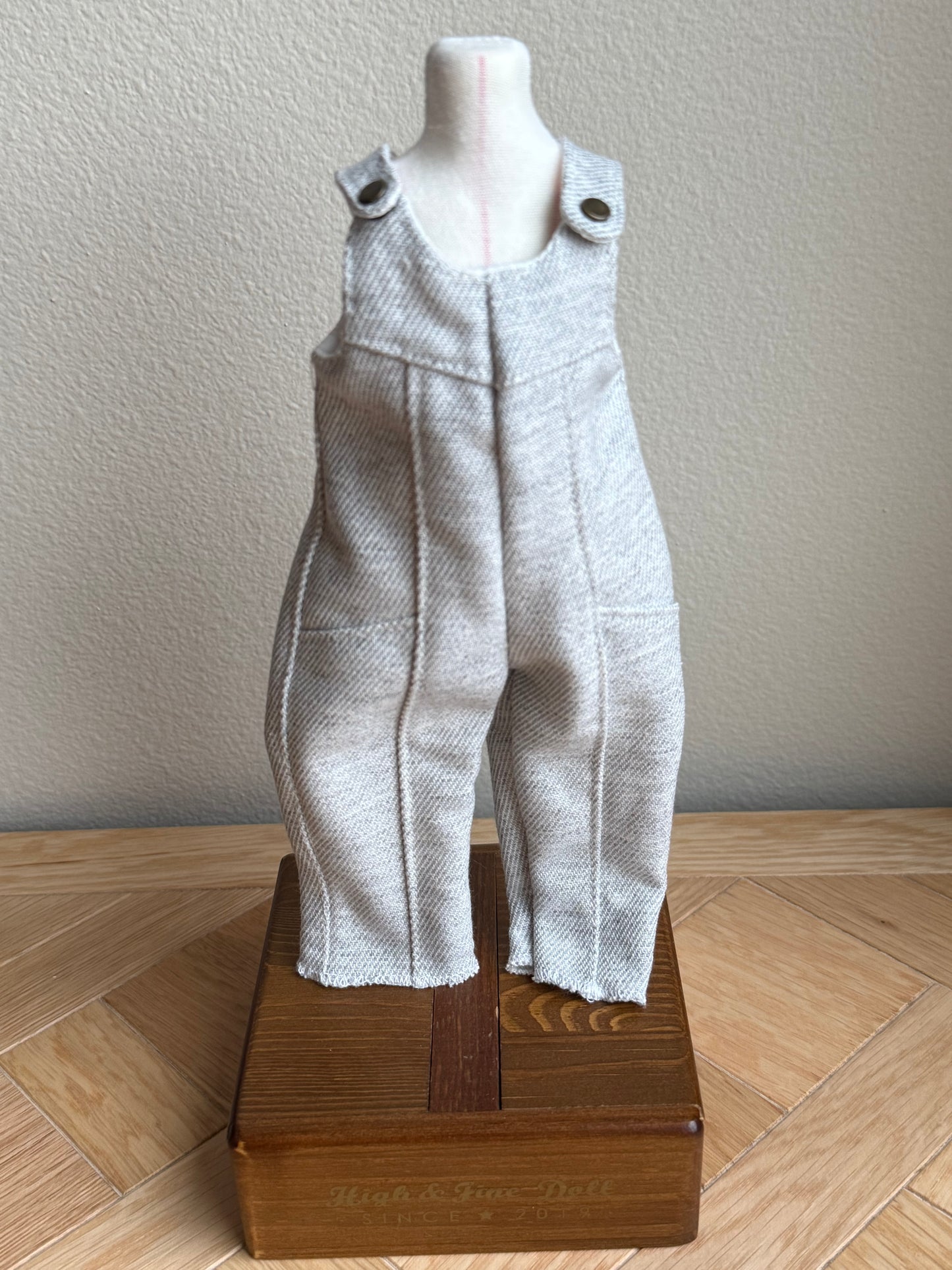Overalls for YoSD BJD Dolls | Handmade 1/6 Scale Doll Clothing