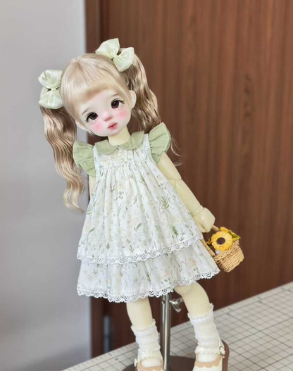 果果 1/4 BJD ドール用ドレスパターン - パーカー - 縫い代付き