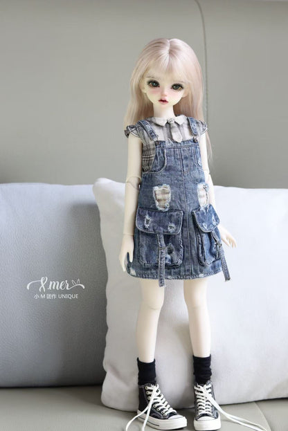 小マーブライス人形用洋服パターン - ソーダ - 縫い代は含まれていません