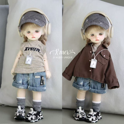 Patrones de ropa y vestidos para muñecas BJD 1/6 de 小Mer - Galletas - Sin margen de costura incluido