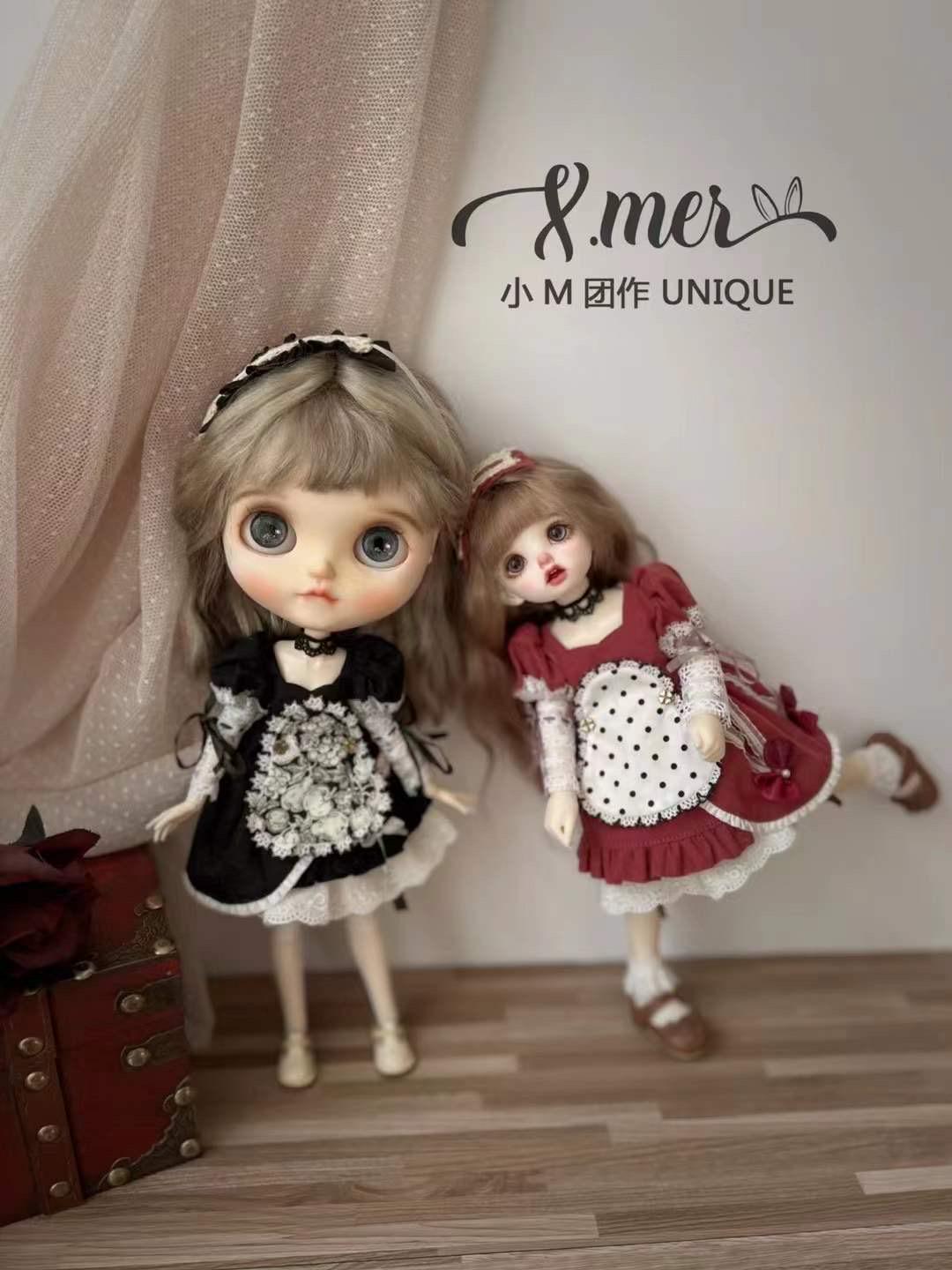 小Mer BJD 1/6 BJD DOLL Clothes Patterns Vacation-no seam allowance included