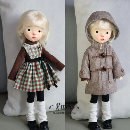 Patrones de ropa y vestidos para muñecas BJD 1/6 de 小Mer - Galletas - Sin margen de costura incluido