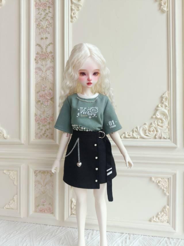 阿彩 1/3 BJD Doll Dress Pattern - Summer Outlookinclue 5mm seam allowance