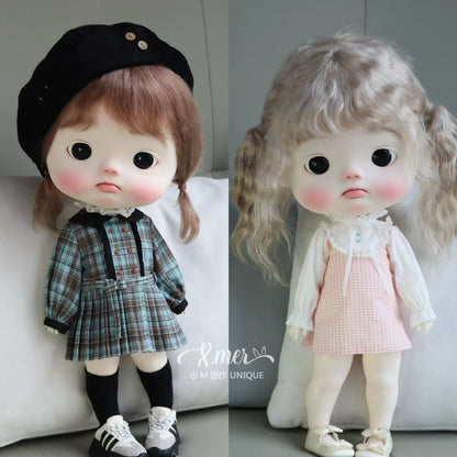 小Mer BJD 1/4 BJD DOLL Clothes Patterns -Oliver Tea- no seam allowance included